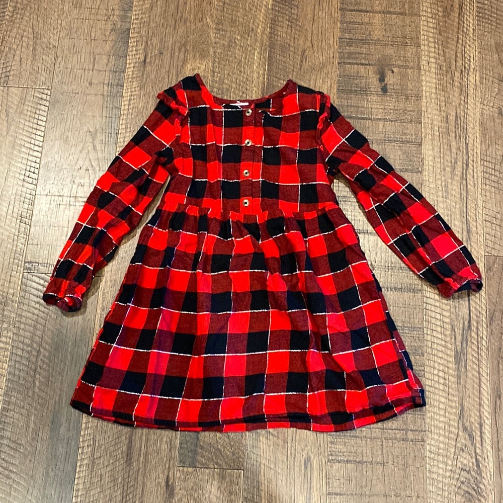 Jumping beans Buffalo Plaid Dress